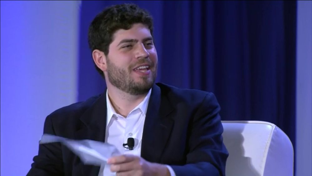 Nathaniel Lubin speaking on a panel